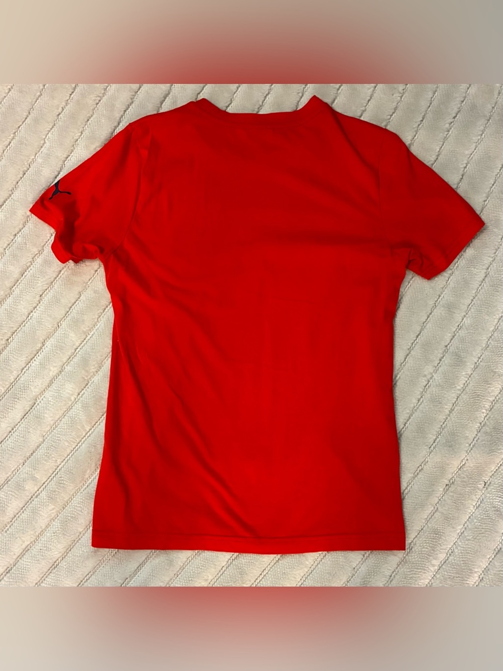 Puma Red Arsenal Football Club T-Shirt Size S - Picture 2 of 4